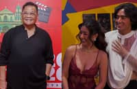 Director Joel Lamangan, Robb Guinto and Yasser Marta at the opening night of Sinag Maynila Film Festival 2026.