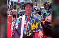 BEA Quiambao makes heads turn after winning two titles in the IRONMAN 70.3 Davao last Sunday.