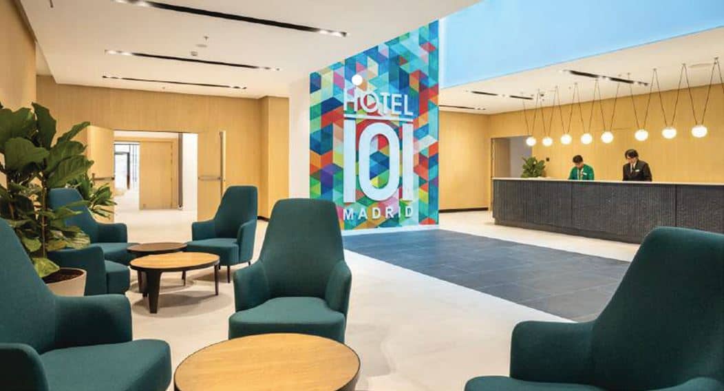 ACTUAL photo of the lobby