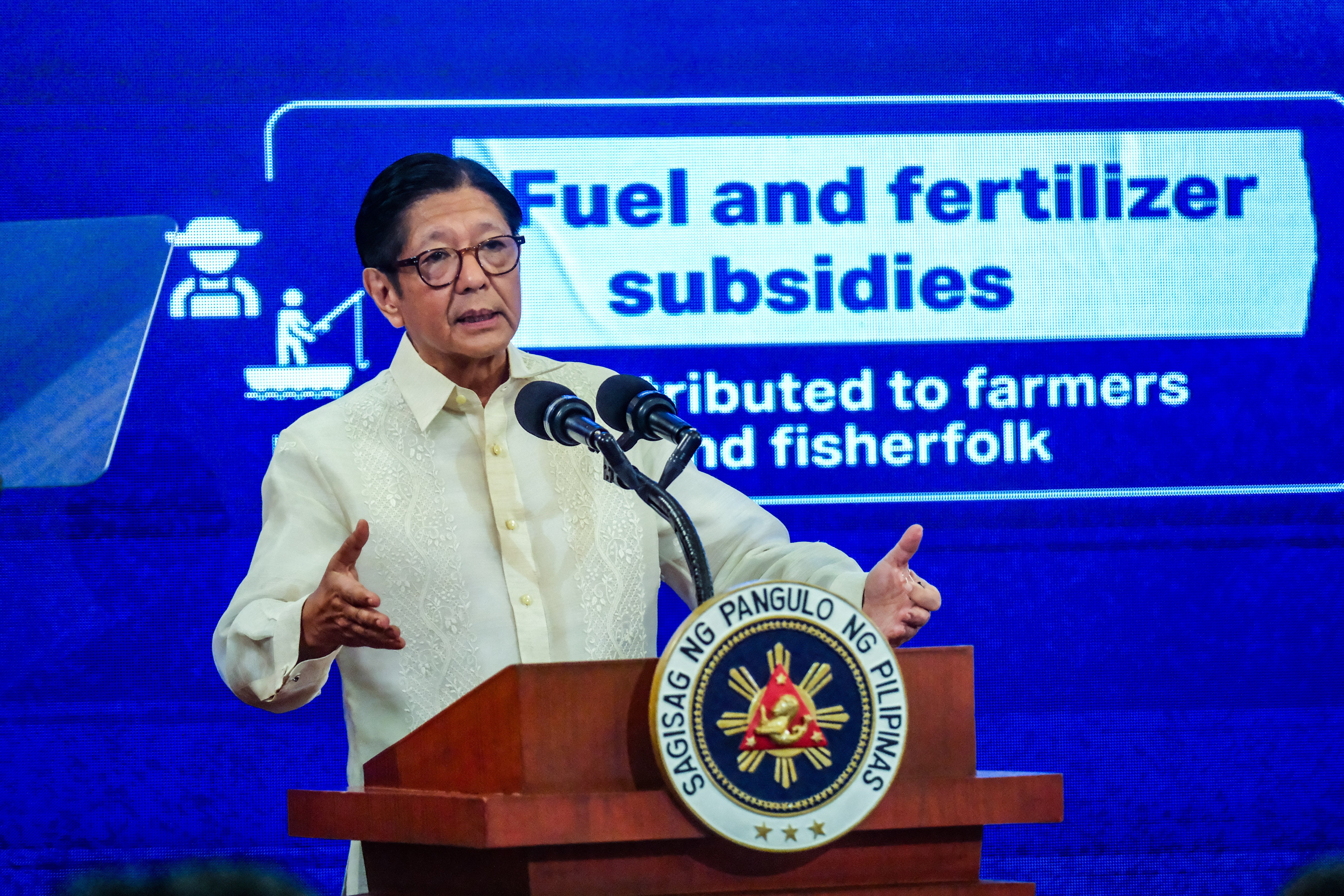 Marcos, Duterte trust falls over commodity costs, impeach  