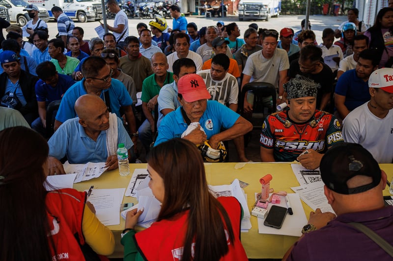 Jobless Filipinos rise to 2.59 million
