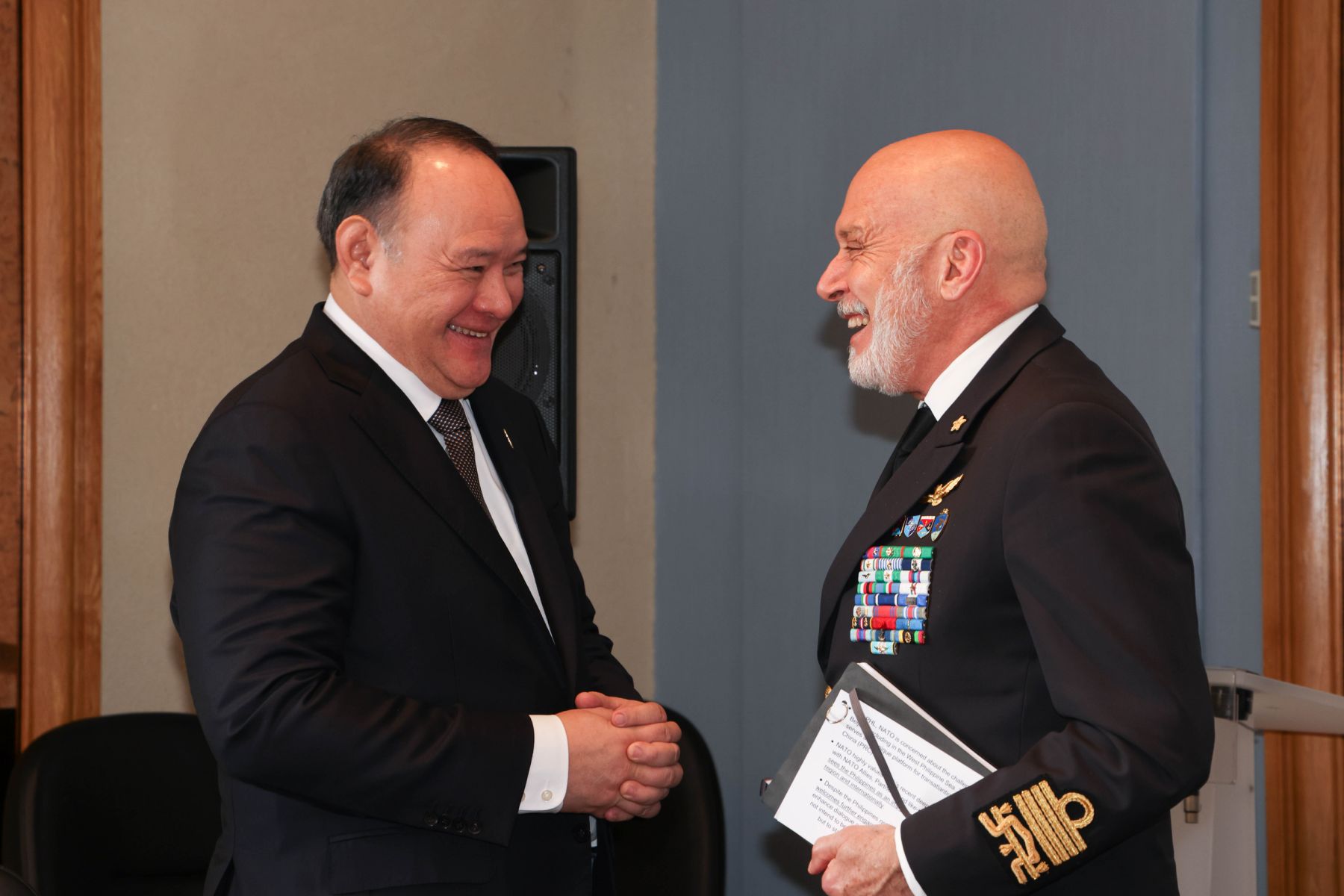 Philippines pushes deeper security ties with NATO, European partners