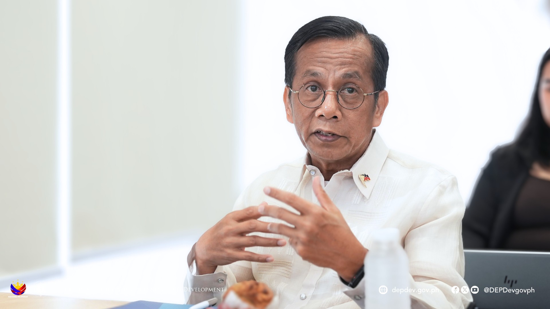 P125B disbursed to cushion oil shock — DEPDev
