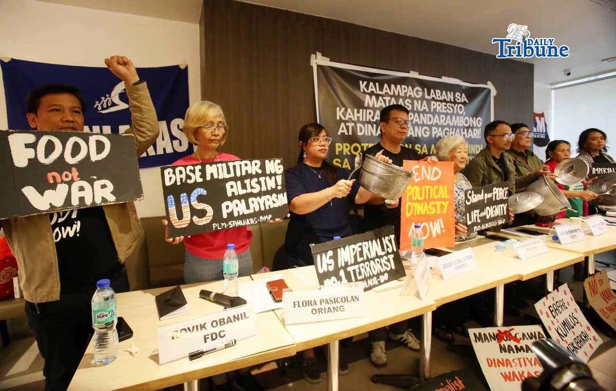 (March 25 2026) Various progressive groups announce that they will join the Transport Strike and Mobilization Against Oil Price Hike during a press conference held in Quezon City on. Wednesday, March 25, 2026. Photo/Analy Labor