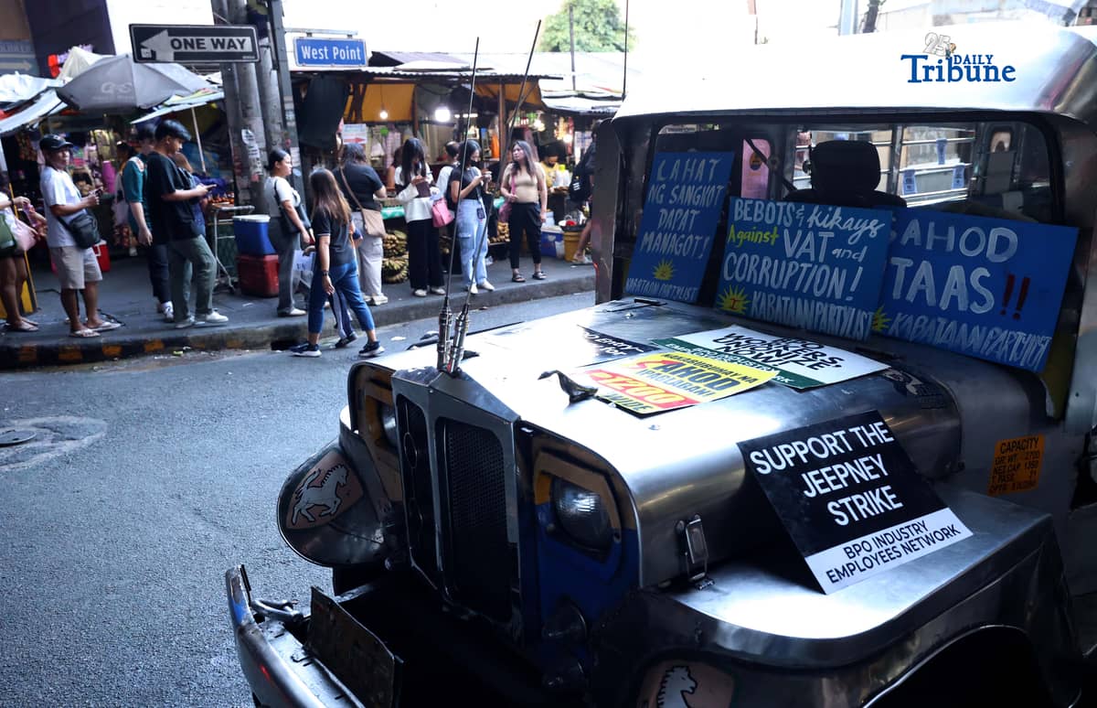 (March 26 2026) Various progressive groups join members of PISTON as part of the No to Oil Price Hike Coalition hold a rally in Cubao, Quezon City on Thursday, March 26, 2026 during the transportation strike as they call for the removal of excise tax and VAT along with consideration to repeal the oil deregulation. Photo/Analy Labor