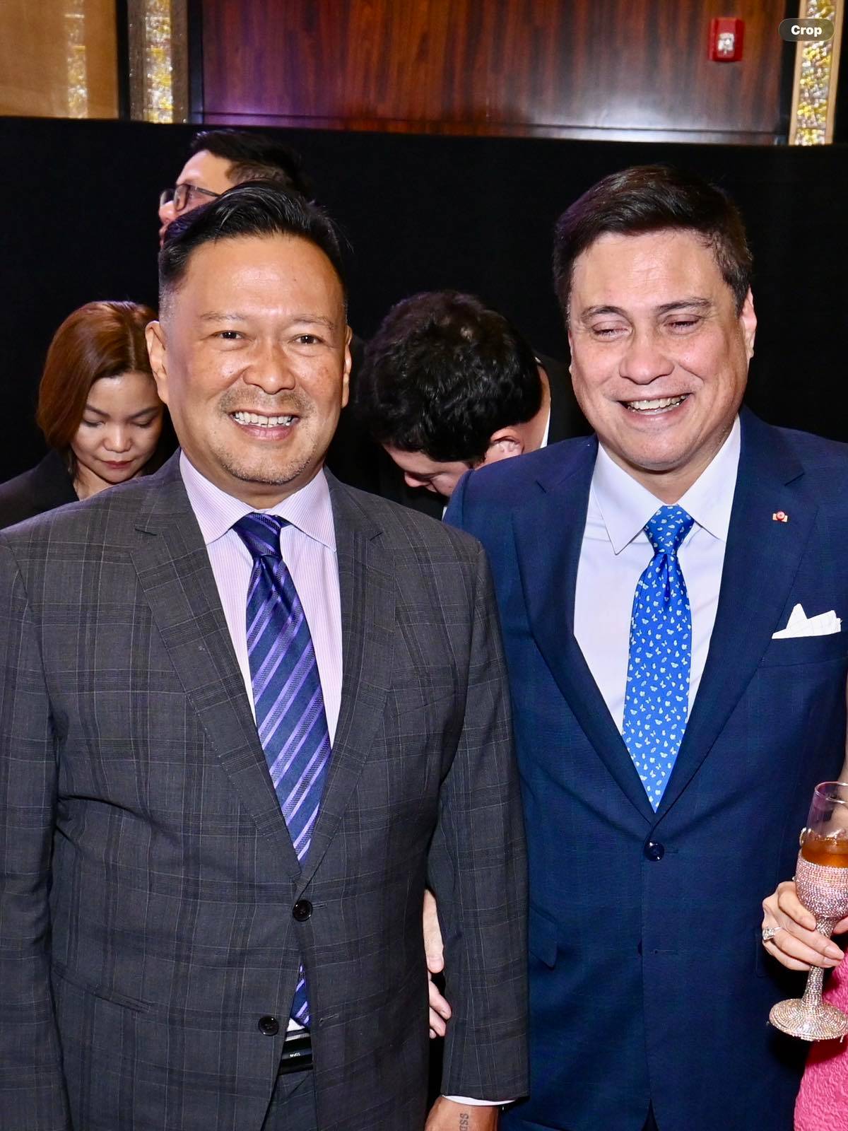 SENATOR JV Ejercito and Senator Miguel Zubiri.