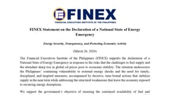 FINEX backs energy emergency, flags P20B diesel plan transparency