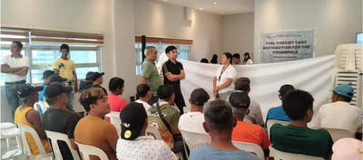 BFAR distributes fuel cards to 144 fisherfolk