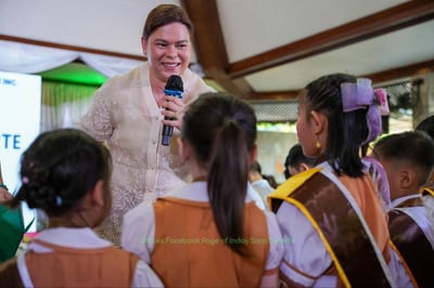 VP Duterte urges graduates to pair academics with strong values
