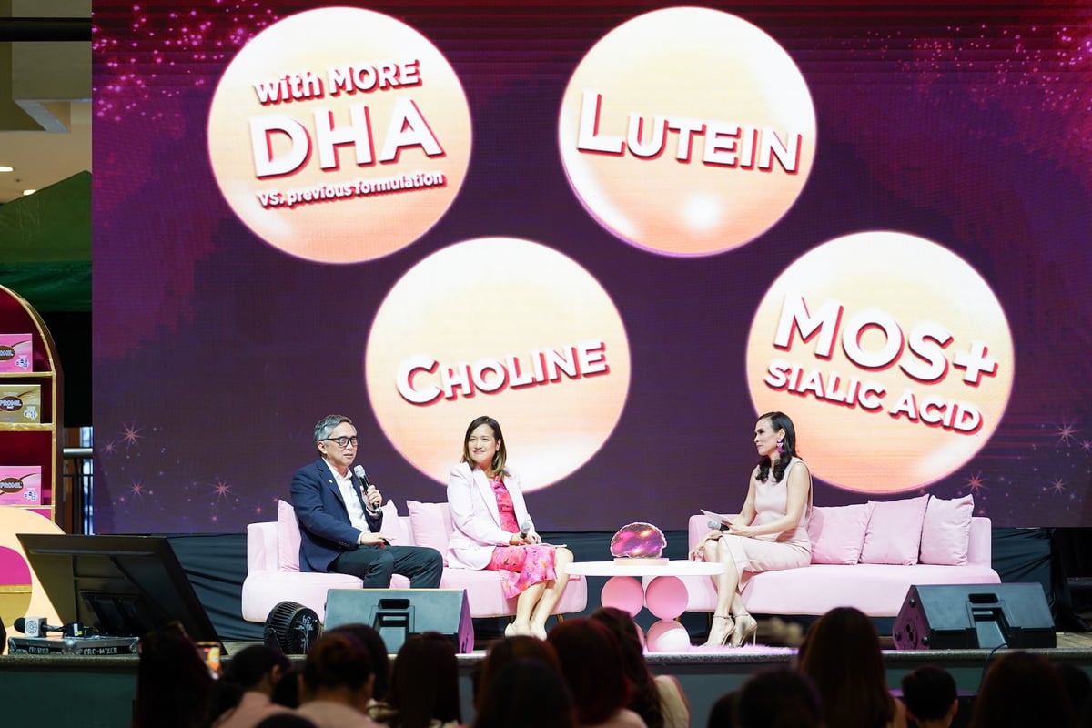 Dr. Ed Posecion, Medical Director of Wyeth Nutrition, says that while stimulation is important, proper nutrition also plays a key role in brain development.