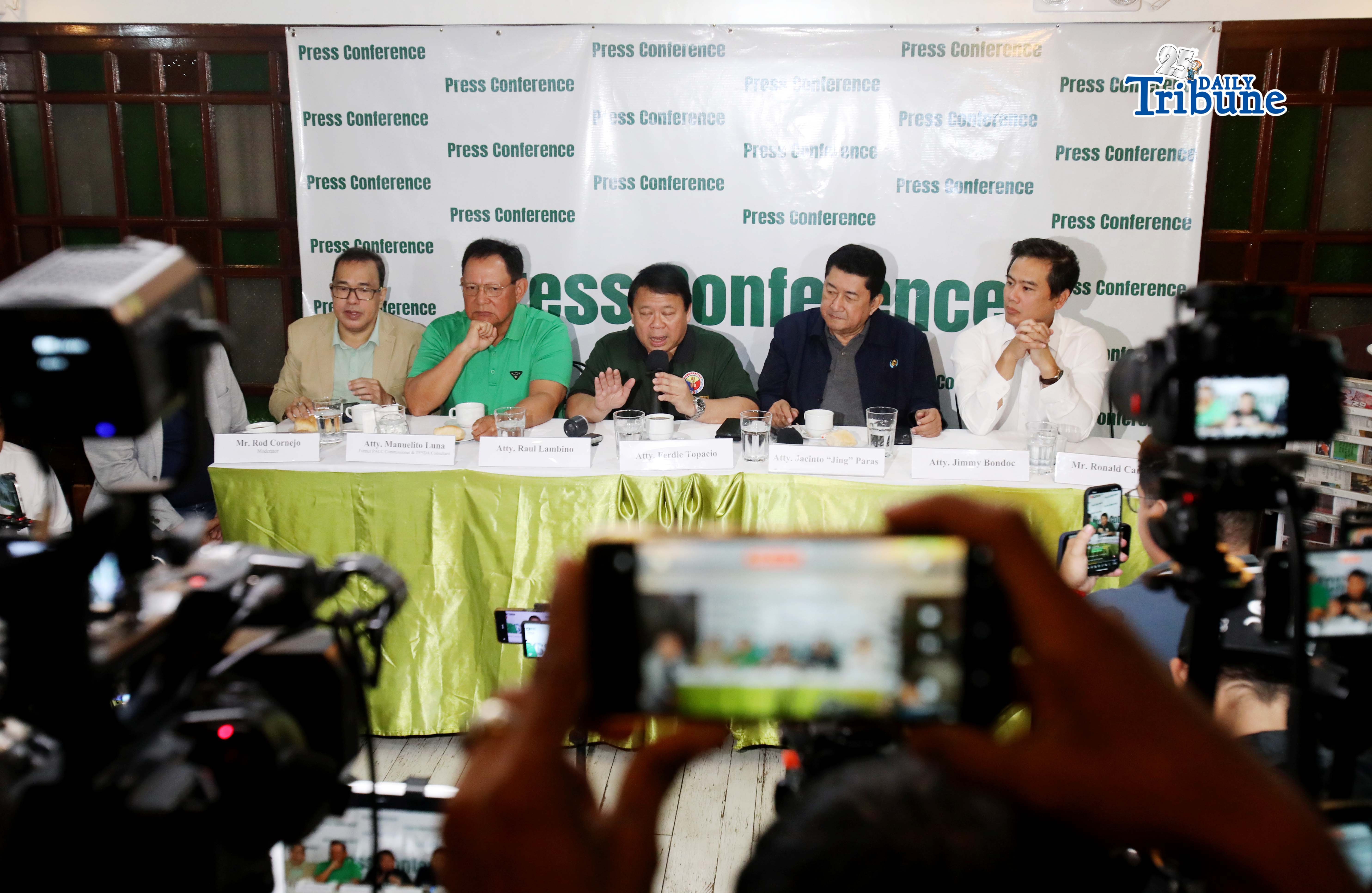 PDP Laban Press-conference 