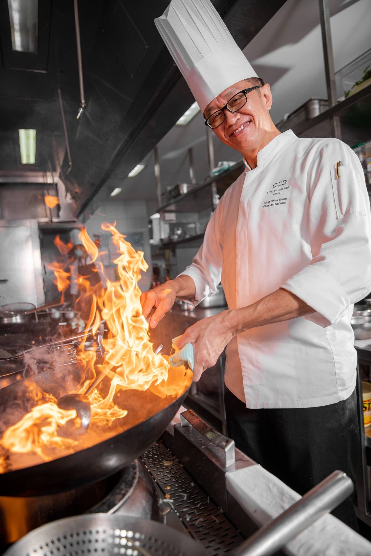 Crystal Dragon chef de cuisine Chan Choo Kean.