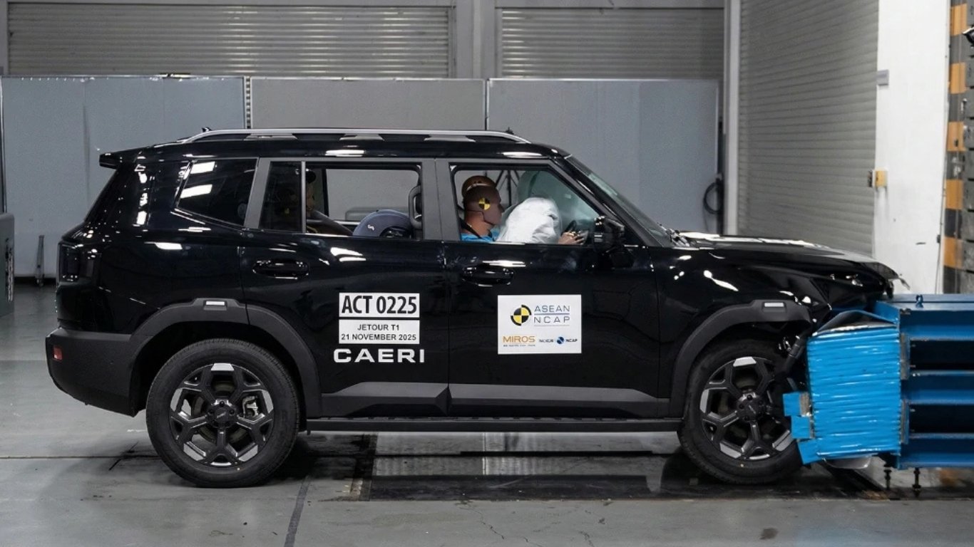 Jetour T1 earns top ASEAN NCAP safety rating