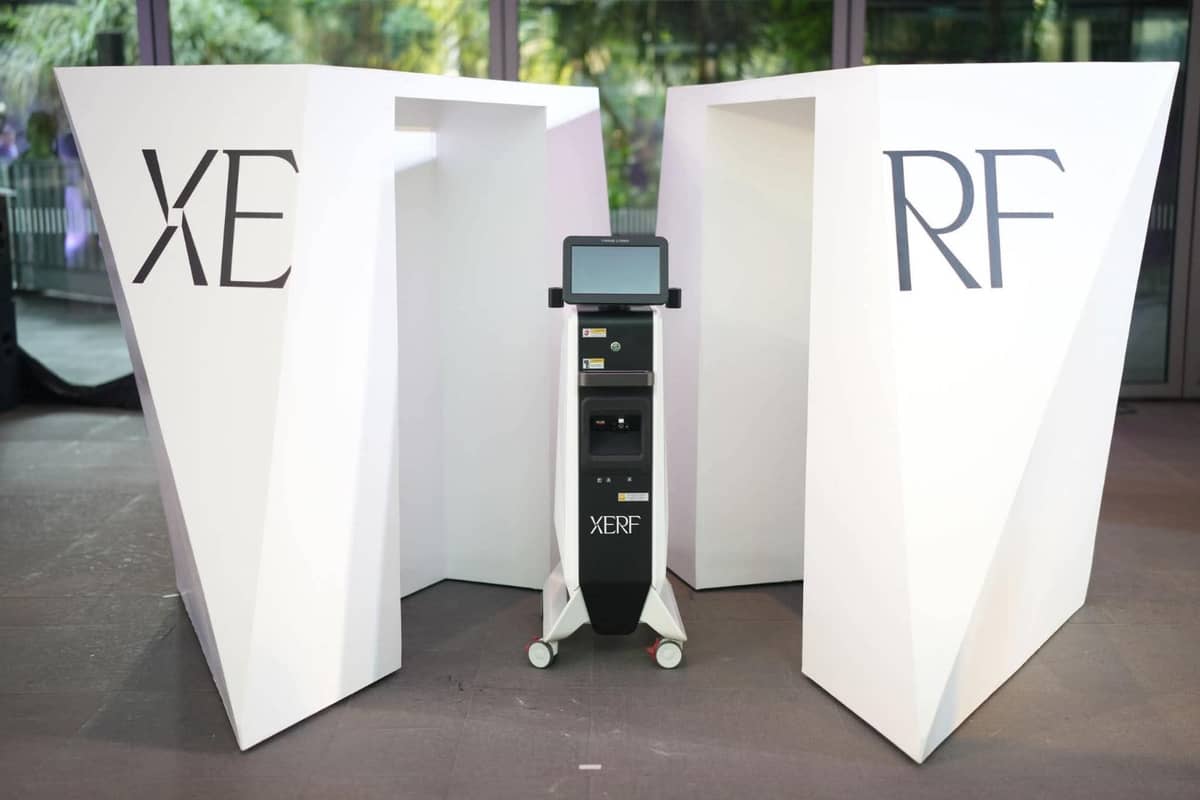 SPECTRUMED reimagines the iconic XERF box as a life-size statement piece, transforming a simple unboxing into a curated reveal where aesthetic innovation takes center stage.