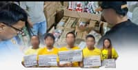 5 arrested, P1.9M in fake cigarettes seized in Bulacan
