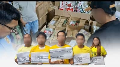 PRO3 seizes ₱1.9M worth of fake cigarettes, contraband in Bulacan operations on 26 March. Five suspects were arrested and face charges for violating tax and intellectual property laws.