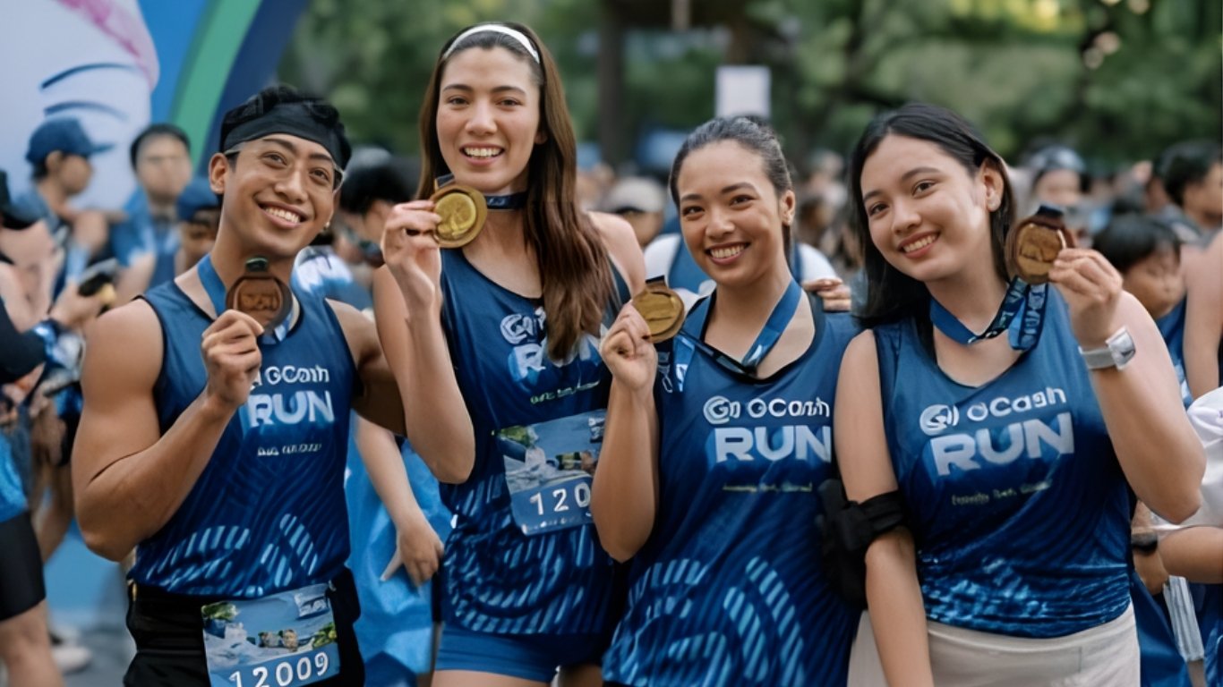 GCash Run 2026:  Green hero community wellness fest