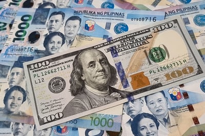 Peso breaches P61 as market falls 5th straight day 
