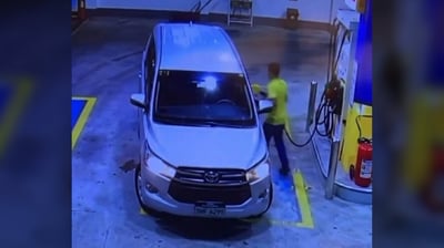 Viral ‘gas-and-go’ suspect hunted