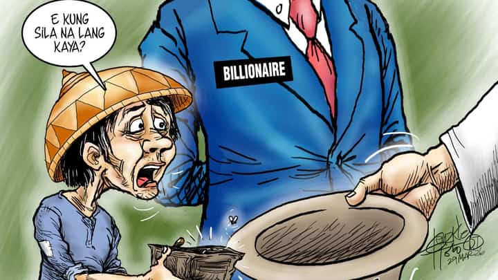 Billionaires must give back