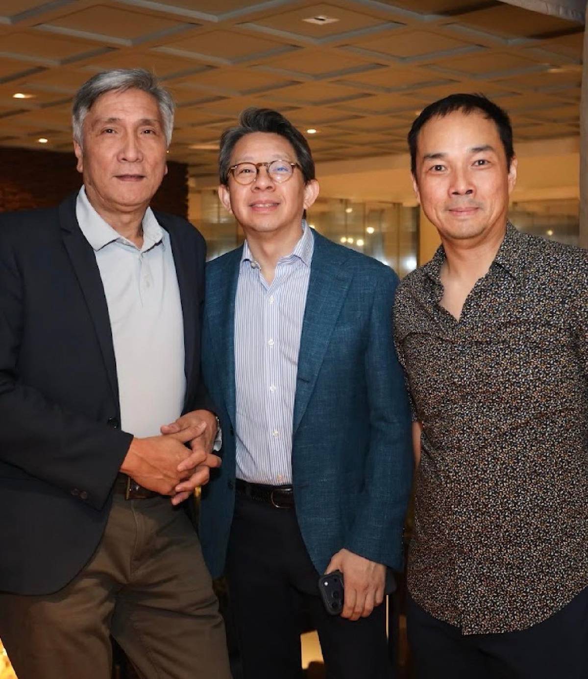 FRANCIS Esteban, Edge Asuncion and Eric Lee.
