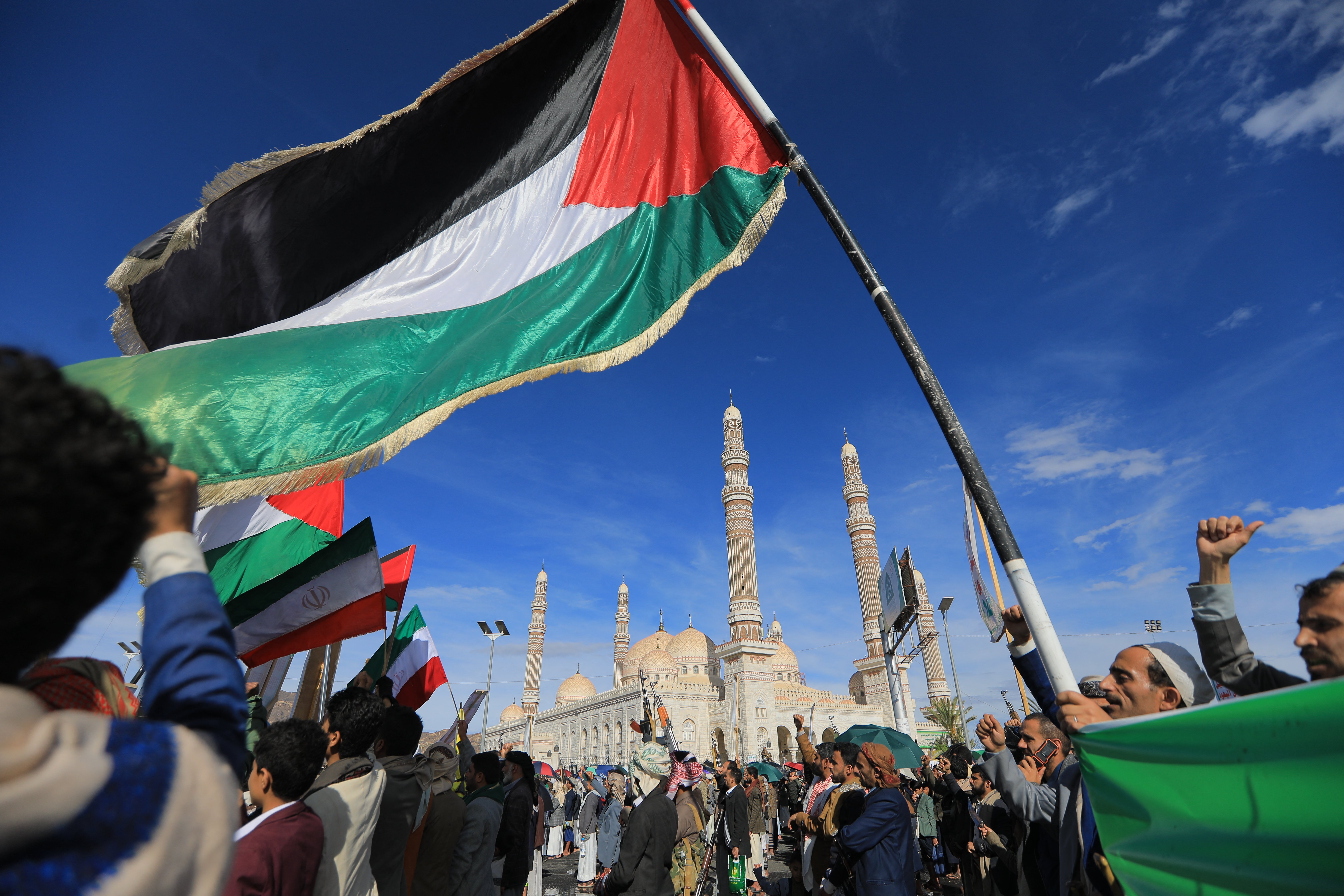 Houthis claim missile attacks on Israel, entering Middle East war
