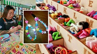 Beads, bonds, and the business of art