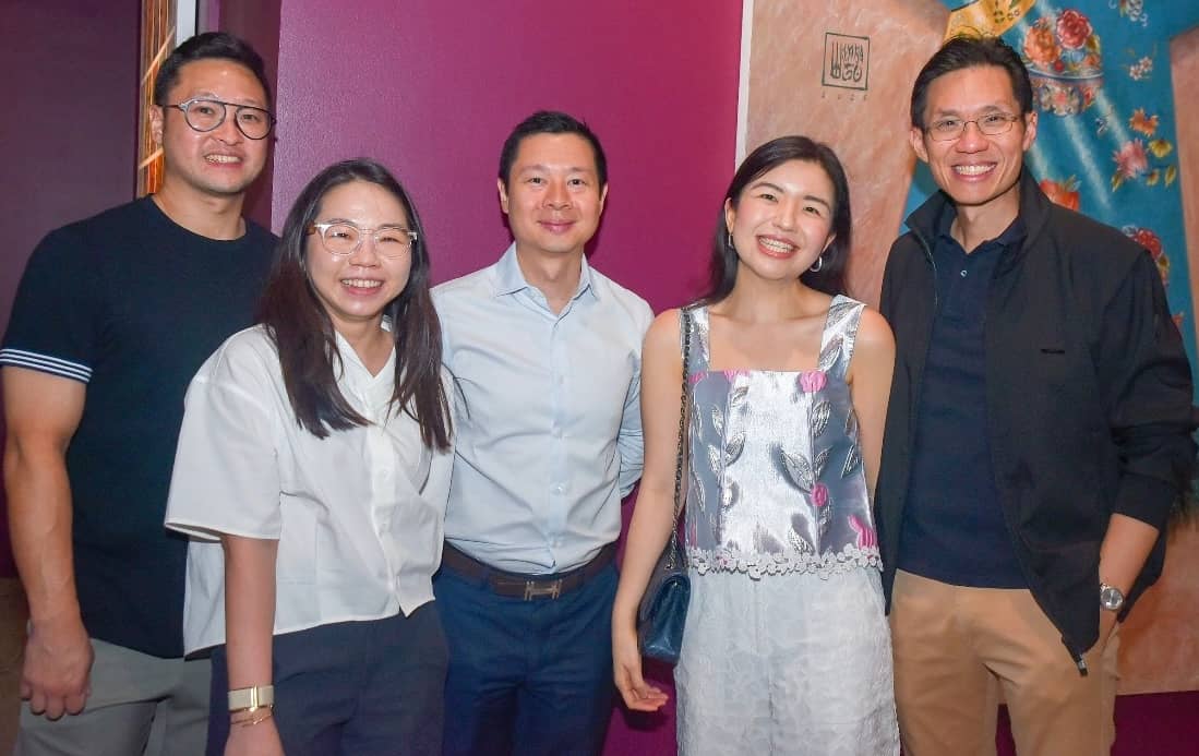 KEN and Wendi Sy, Francis Wee, Stephanie Coyiuto-Tay and Joseph Tay.