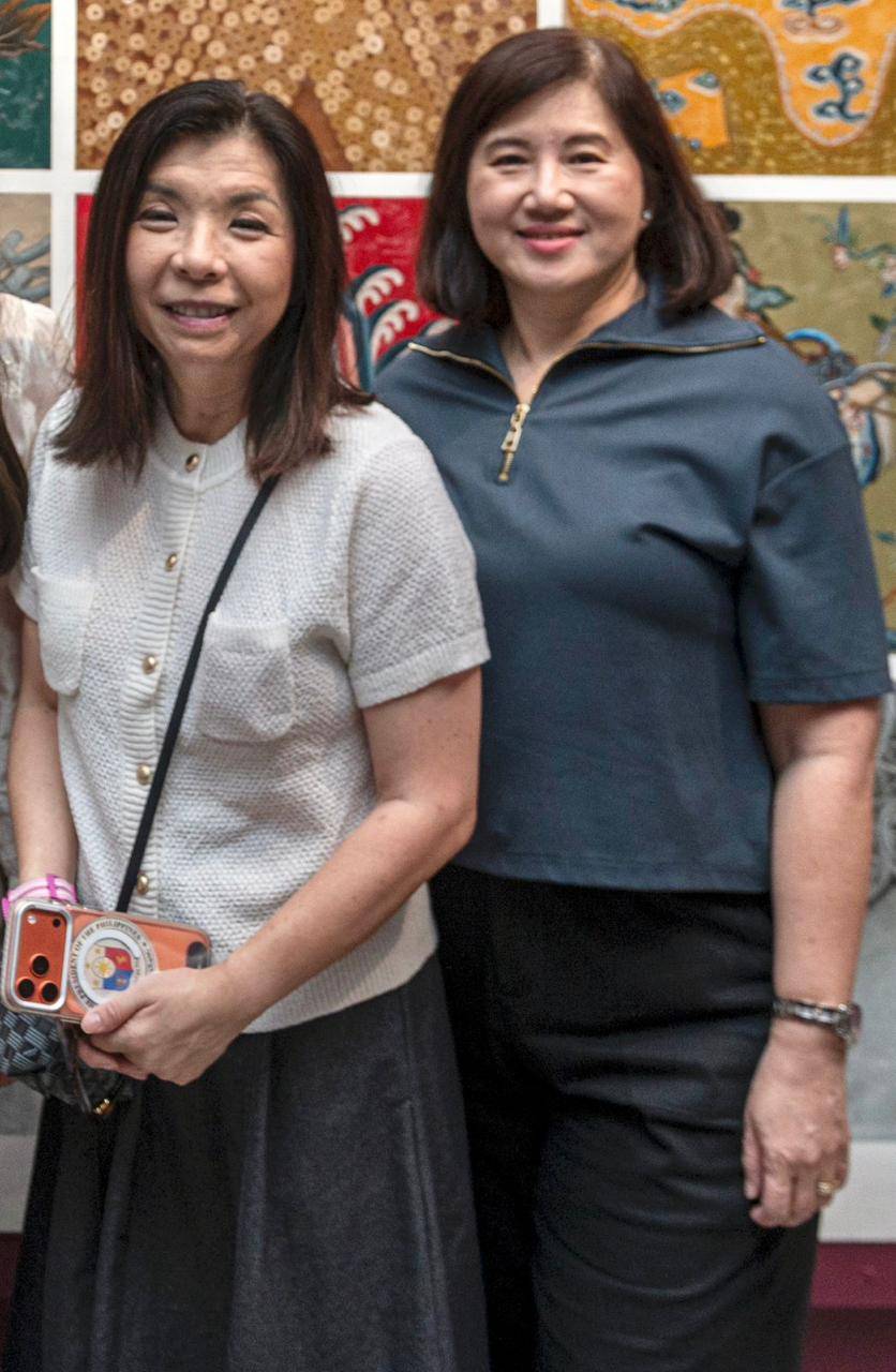 SANDY Uy and Dolores Tan.