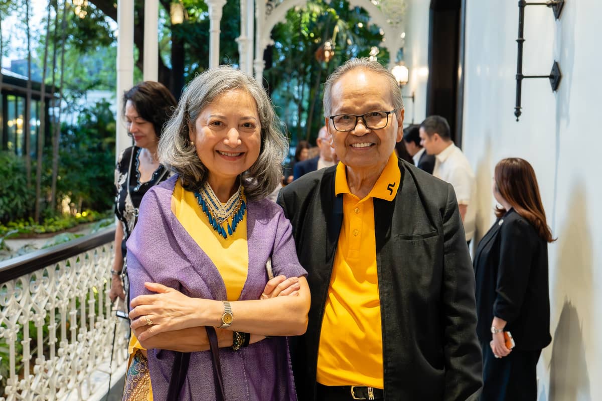 MONETTE Iturralde-Hamlin and former Chief Justice of the Supreme Court Art Panganiban.