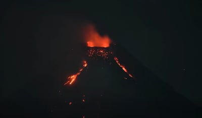 Phivolcs reports rising Kanlaon activity
