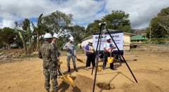 Philippines-US troops break ground for classroom project in El Nido