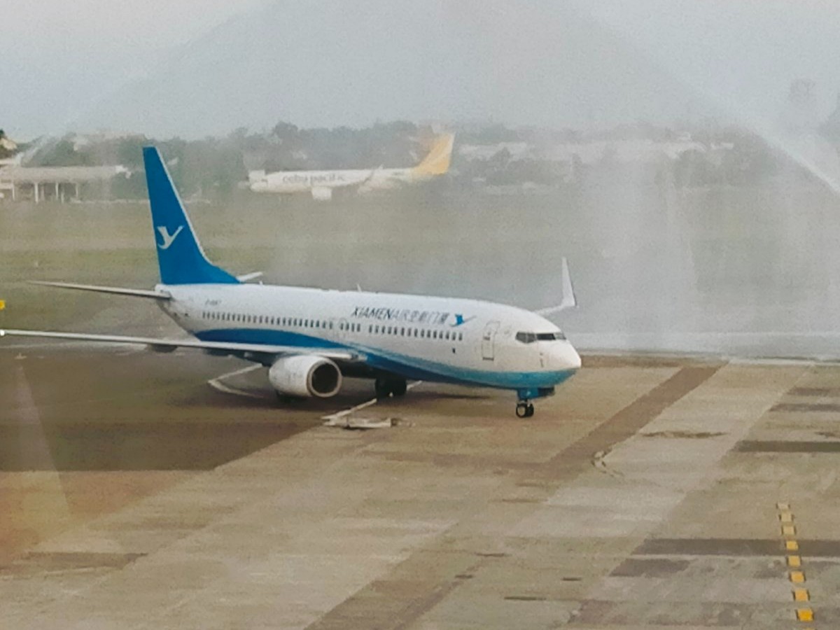 Cebu airport launches direct flights to Quanzhou, China