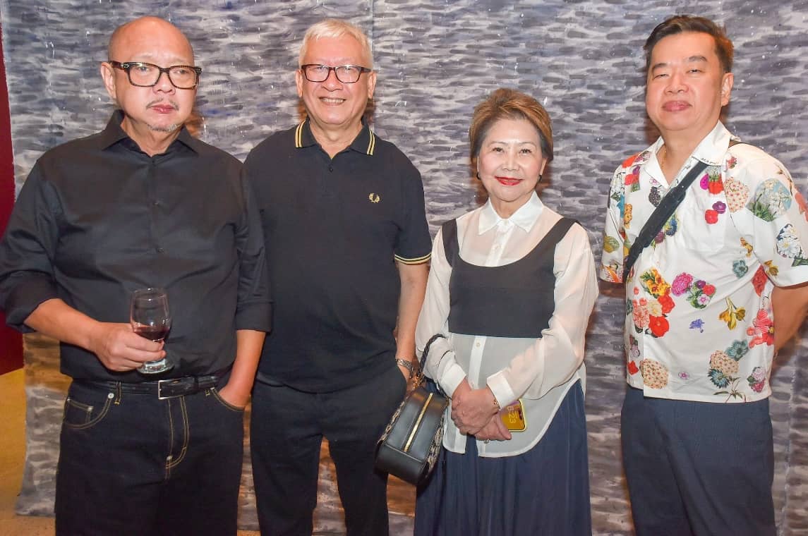 DANIEL dela Cruz, Dr. Toto Salgado, Belinda Lim and Dr. Alex Dy Tan.