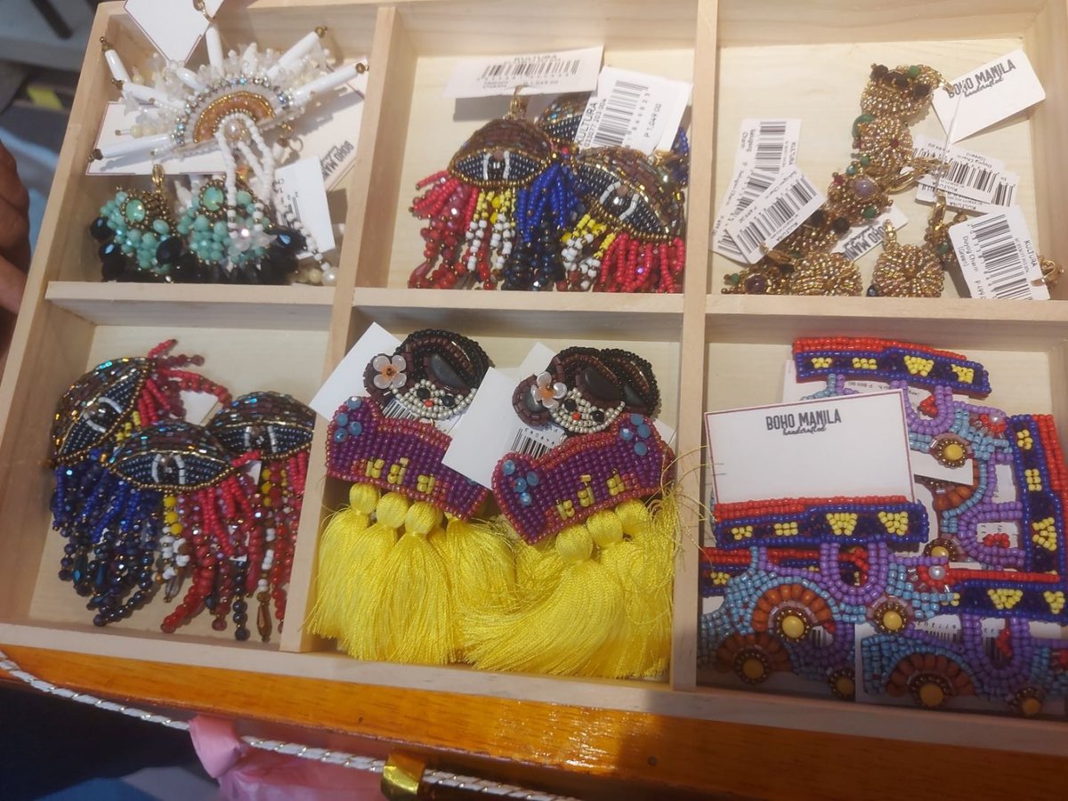 BROOCHES in Filipino themes like terno and jeepney.