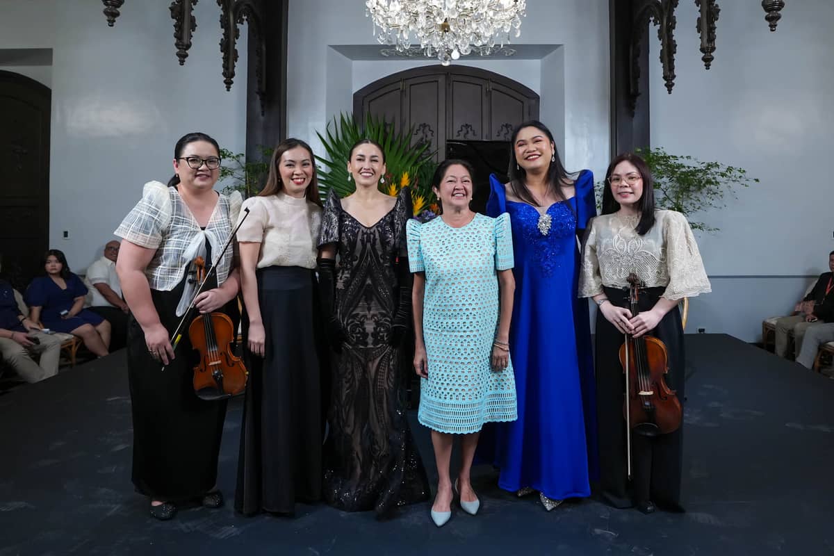 MICHELELLE Ann Andra, Karla Maria Diño, Jade Riccio, First Lady Louise Araneta-Marcos, Vidagrace Khalil Mirang and Claudia Armi Berenguer.