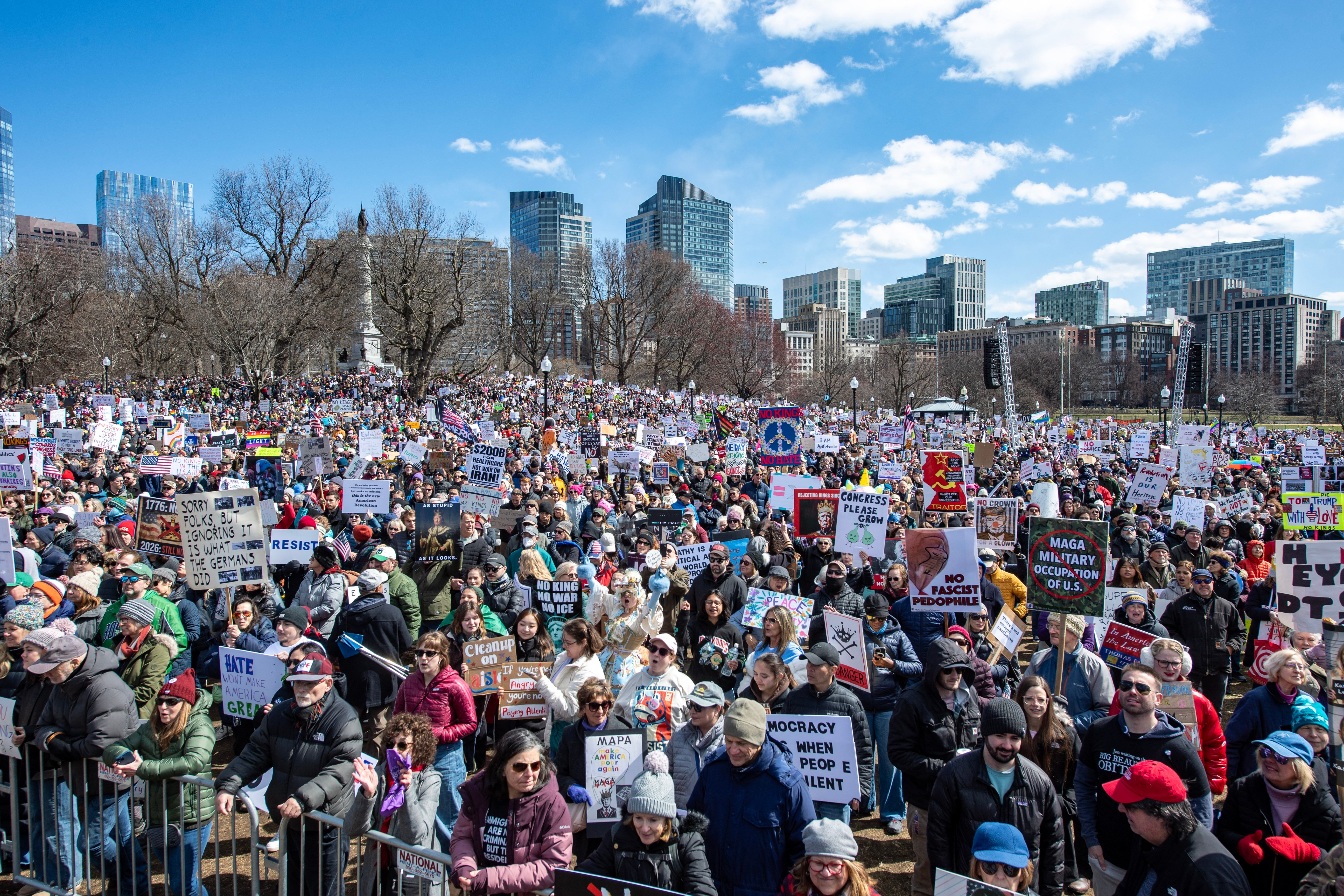 8M join protests against Trump across U.S.