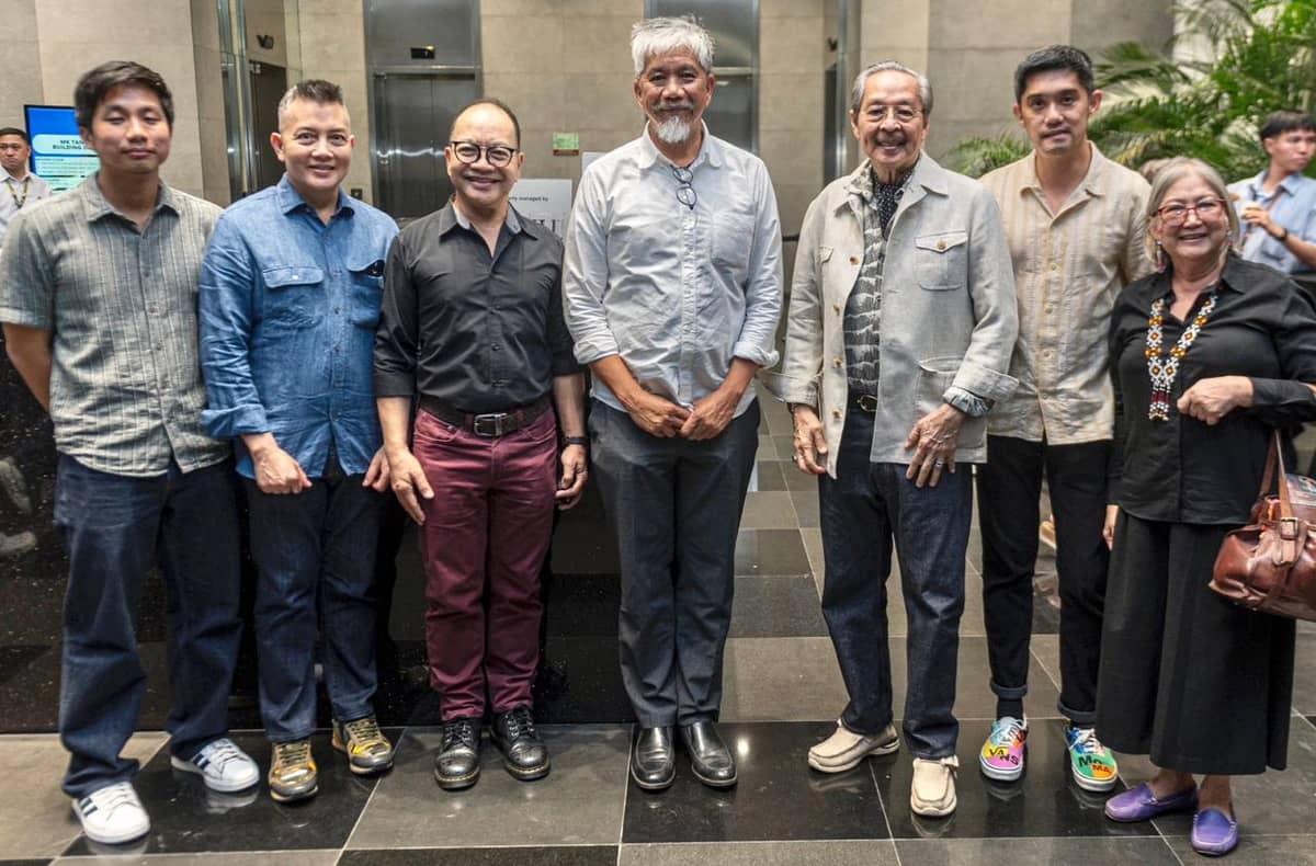 BAM Garibay, Allen Pagalilauan, Cris Rollo, Manny Garibay, Ramon Orlina, Julio Austria and Edna Garibay.