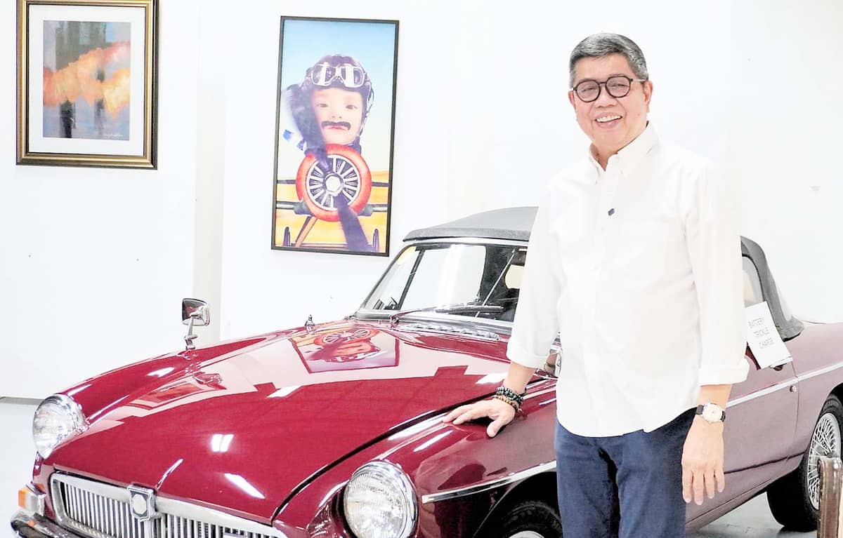 LIFE is a journeys of passion: Eddie Salonga, acting chairman, Manila Sports car Club.