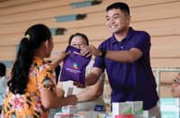 MEDICAL teams, under DigiPlus Foundation’s KalusuganPlus, deliver healthcare assistance to communities, extending services from urban centers to remote areas across the country.