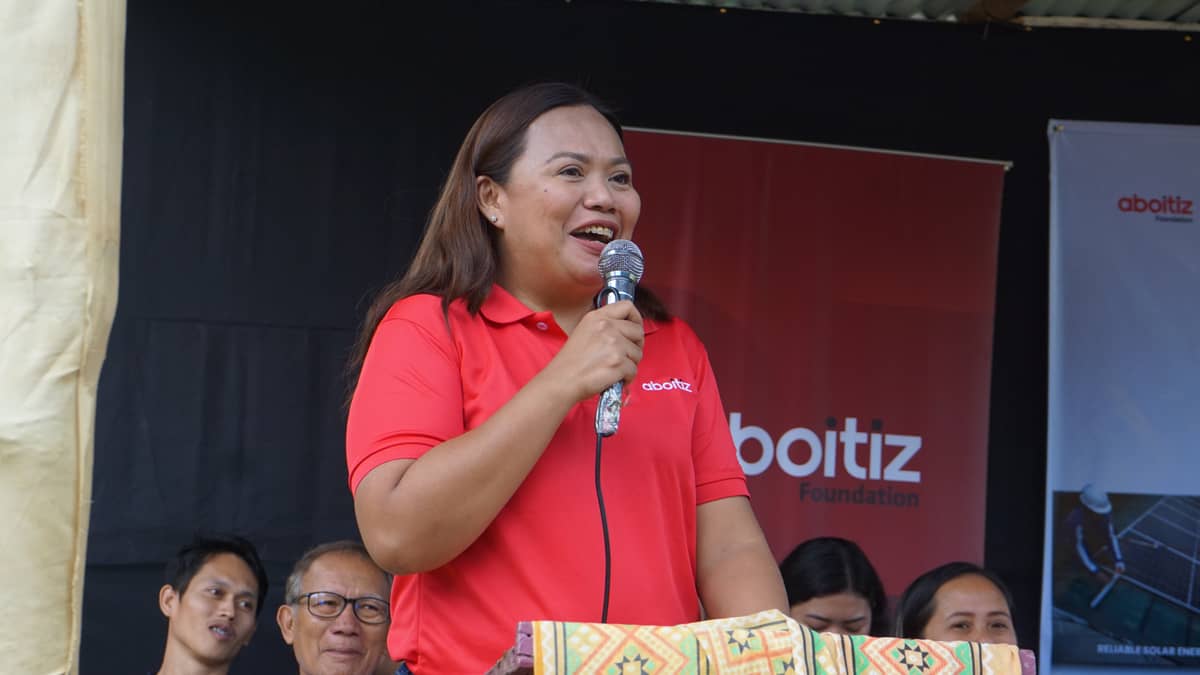 ABOITIZ Foundation impact lead for education Jowelle Ann Cruz says that AuroraPH improves learning conditions and enable communities to connect to systems that support long-term development and inclusion.