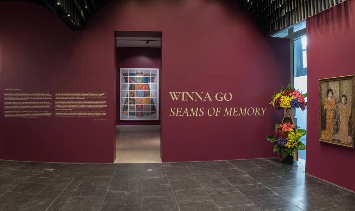 WINNA Go’s art exhibition called ‘Seams of Memory.’