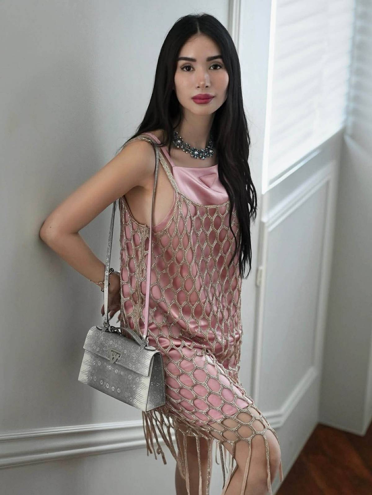 ONE of the artitst's designer bags.