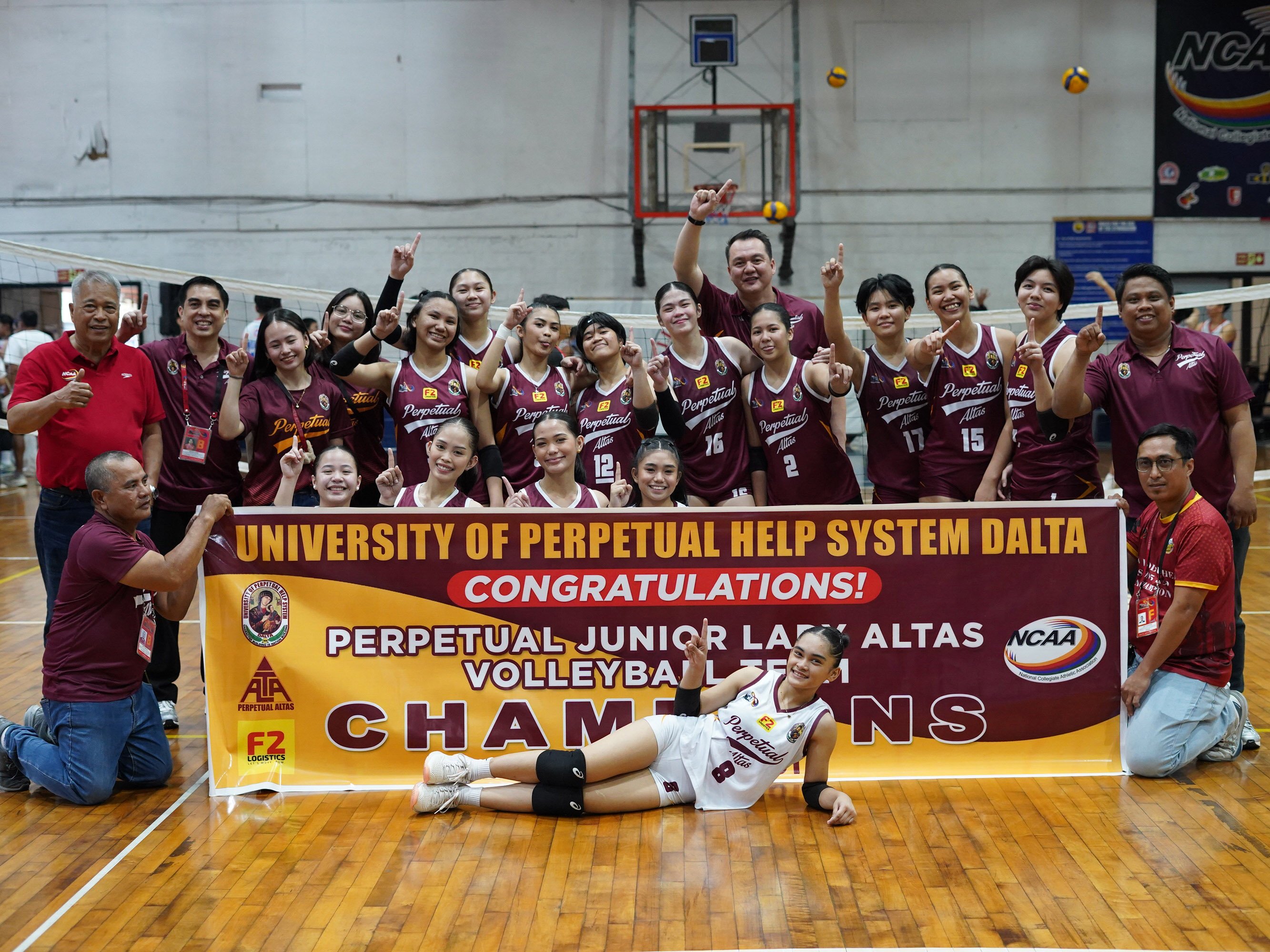 Junior Lady Altas clinch NCAA girls’ volley crown