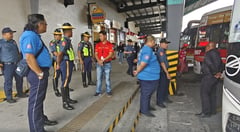 Maximum police visibility ordered at transportation hubs for Holy Week