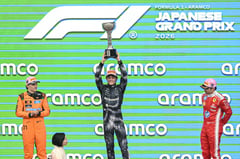 Antonelli takes F1 lead with Suzuka win