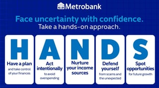 Metrobank launches ‘H.A.N.D.S.’ financial guide