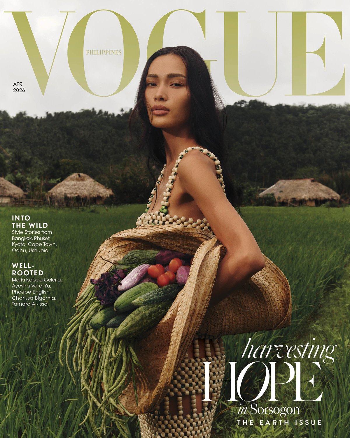 Gracing the cover is former Miss Universe Philippines candidate, Maria Isabela Galeria.