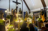 the tradition of Pasyon Mahal at the National Shrine of Our Lady of Lourdes in QC
