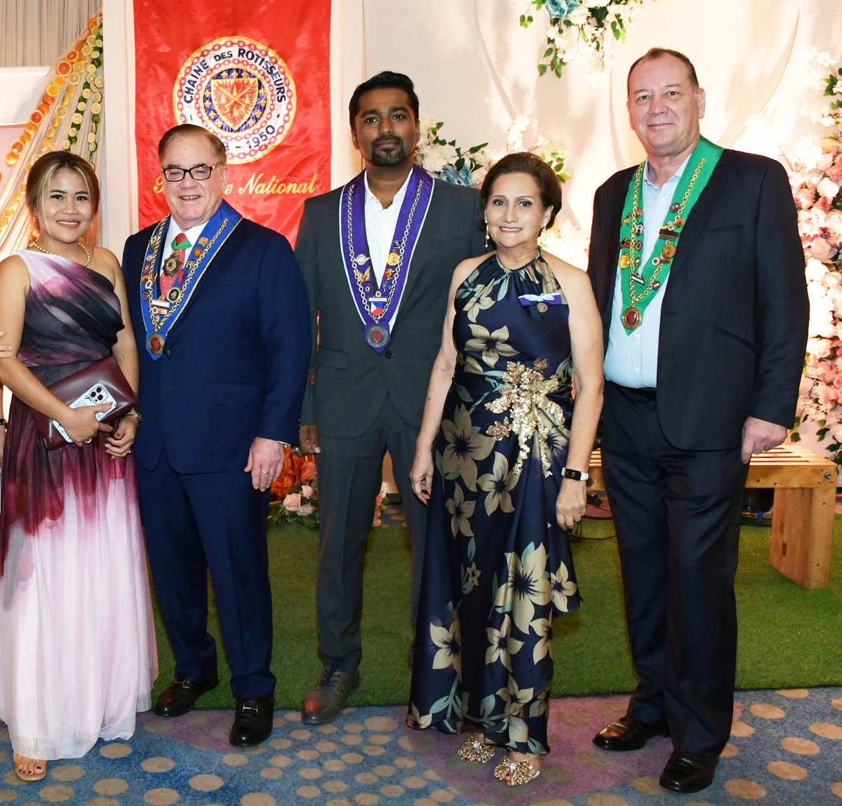 MECHEIL and Brian Connelly, Jithin Bhadran, Daily tribune’s  Honey Jarque Loop and Baille de Cebu’s Hans Eulenhoefer.